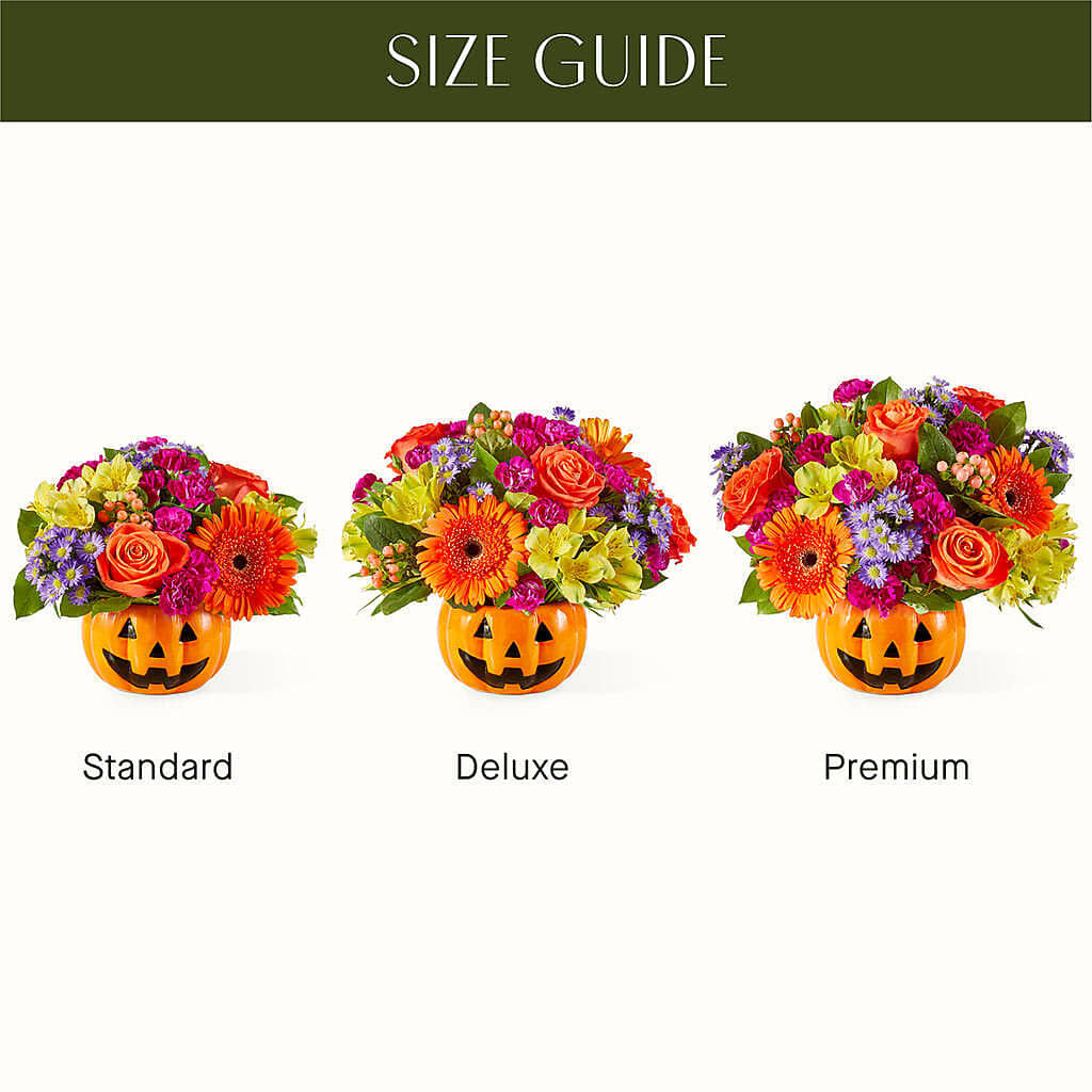 Tricks & Treats Pumpkin – MELINDA MCCOY'S FLOWERS, Long Beach CA