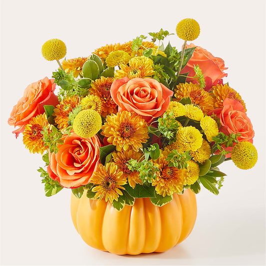 Gourdgeous Pumpkin – MELINDA MCCOY'S FLOWERS, Long Beach CA