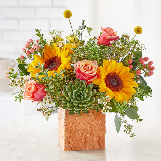 Sunflower Season Bouquet – MELINDA MCCOY'S FLOWERS, Long Beach CA