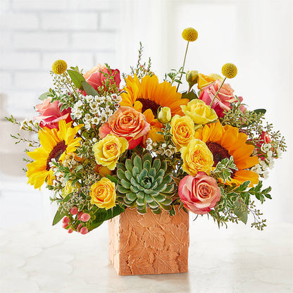 Sunflower Season Bouquet – MELINDA MCCOY'S FLOWERS, Long Beach CA
