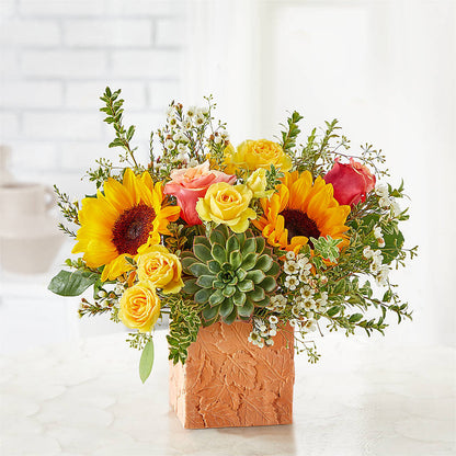 Sunflower Season Bouquet – MELINDA MCCOY'S FLOWERS, Long Beach CA