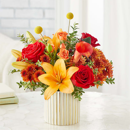 Scarlet Skies Bouquet – MELINDA MCCOY'S FLOWERS, Long Beach CA