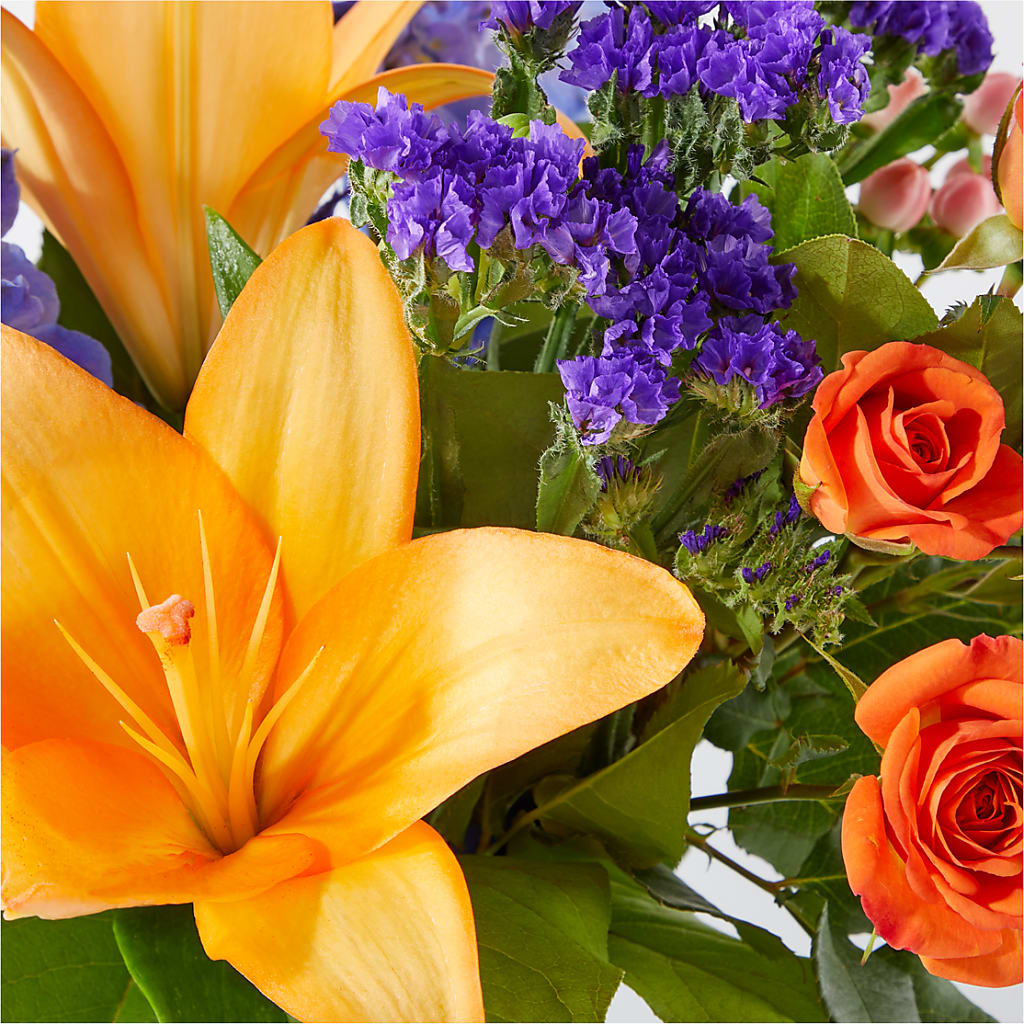 Radiant Citrus Bouquet – MELINDA MCCOY'S FLOWERS, Long Beach CA