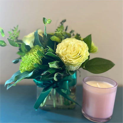 Emerald Forest Bouquet – MELINDA MCCOY'S FLOWERS, Long Beach CA