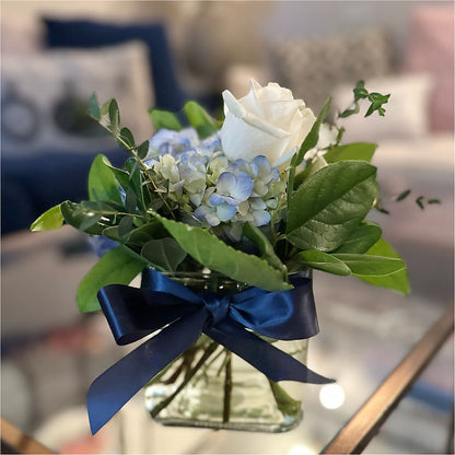 Sky Blue Delight Bouquet – MELINDA MCCOY'S FLOWERS, Long Beach CA