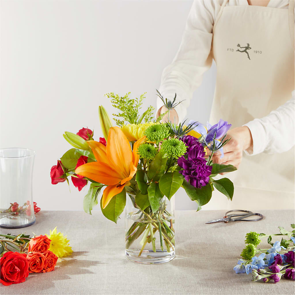 Summer Spectra - A Florist Original – MELINDA MCCOY'S FLOWERS, Long Beach CA