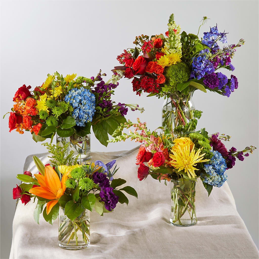 Summer Spectra - A Florist Original – MELINDA MCCOY'S FLOWERS, Long Beach CA