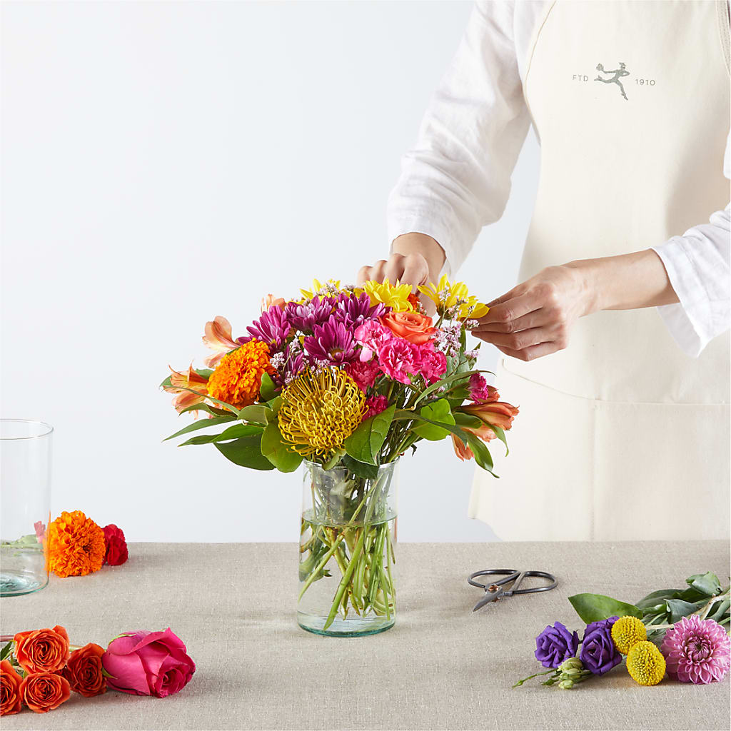 Feast of Color – A Florist Original – MELINDA MCCOY'S FLOWERS, Long Beach CA