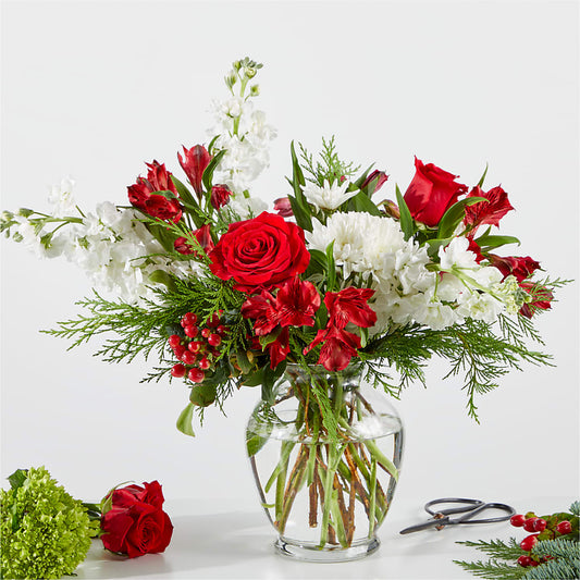 Merry Moment Bouquet – A Florist Original – MELINDA MCCOY'S FLOWERS, Long Beach CA