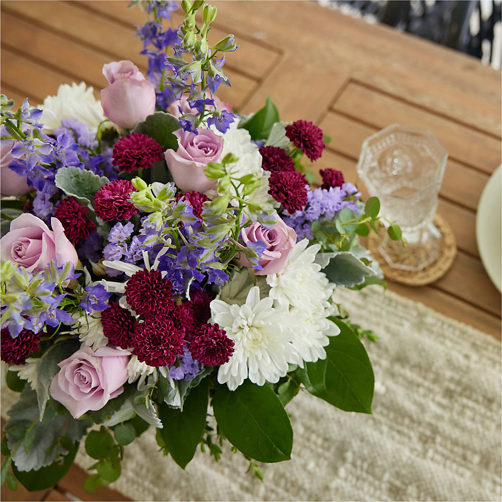 Violet Frost Bouquet – MELINDA MCCOY'S FLOWERS, Long Beach CA