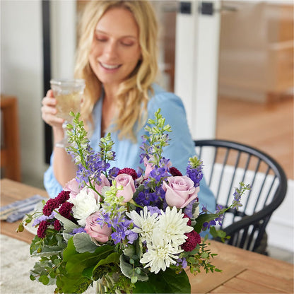 Violet Frost Bouquet – MELINDA MCCOY'S FLOWERS, Long Beach CA