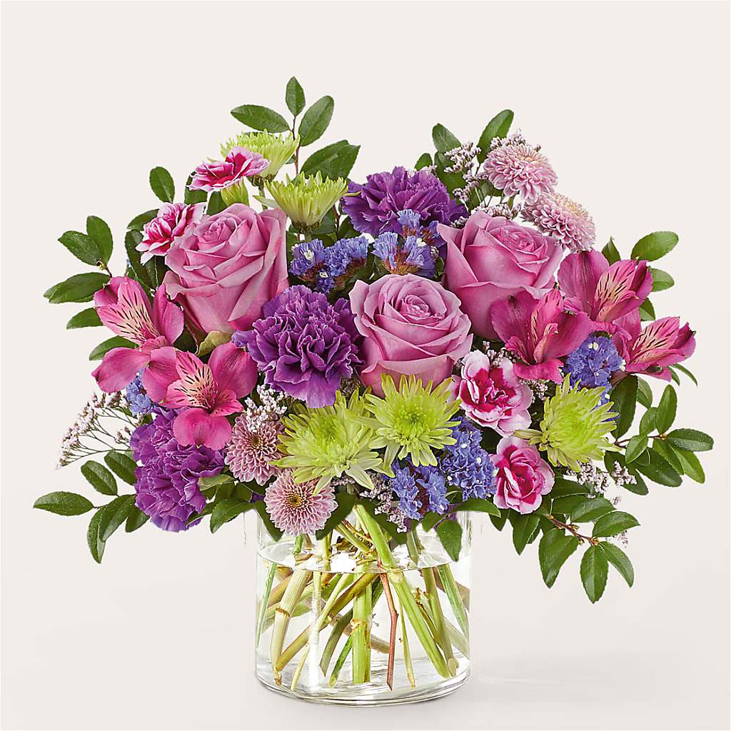 Glass Half Full Bouquet – MELINDA MCCOY'S FLOWERS, Long Beach CA