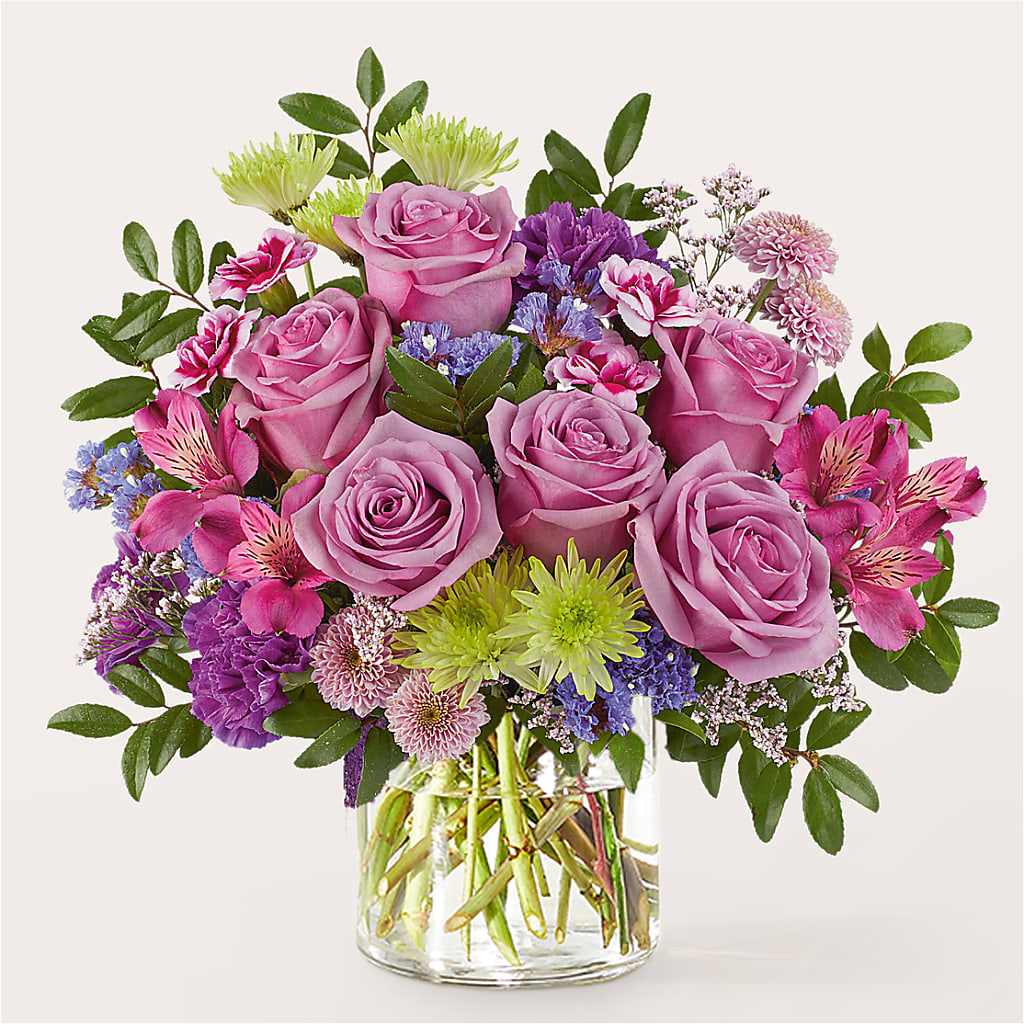 Glass Half Full Bouquet – MELINDA MCCOY'S FLOWERS, Long Beach CA
