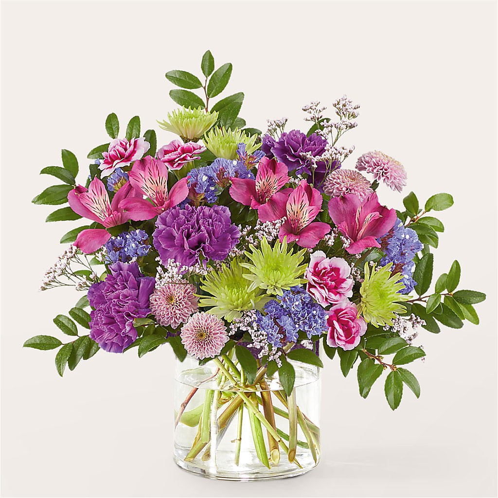 Glass Half Full Bouquet – MELINDA MCCOY'S FLOWERS, Long Beach CA
