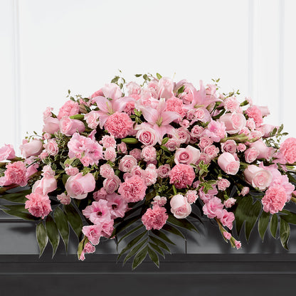 Garden of Comfort Casket Spray (Standard) – MELINDA MCCOY'S FLOWERS, Long Beach CA