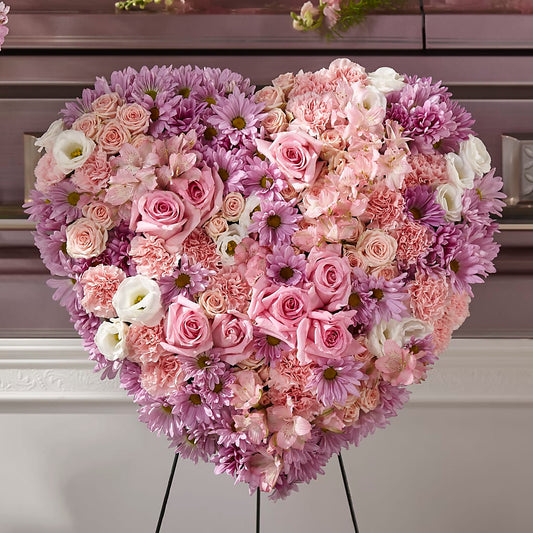 Heaven's Light Heart – MELINDA MCCOY'S FLOWERS, Long Beach CA