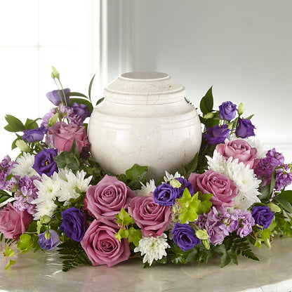 Blooming Sympathy Cremation Adornment – MELINDA MCCOY'S FLOWERS, Long Beach CA