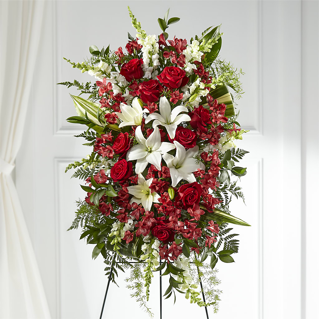 Everlasting Memory Standing Spray – MELINDA MCCOY'S FLOWERS, Long Beach CA