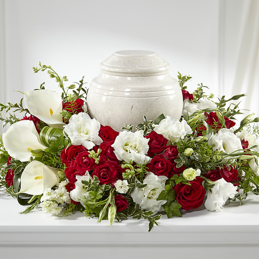 In My Memories Cremation Adornment – MELINDA MCCOY'S FLOWERS, Long Beach CA