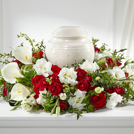 In My Memories Cremation Adornment – MELINDA MCCOY'S FLOWERS, Long Beach CA