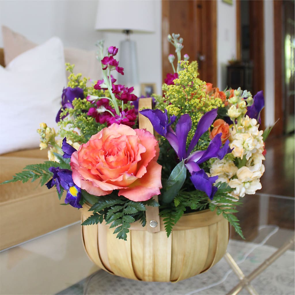 Garden of Life Basket – MELINDA MCCOY'S FLOWERS, Long Beach CA