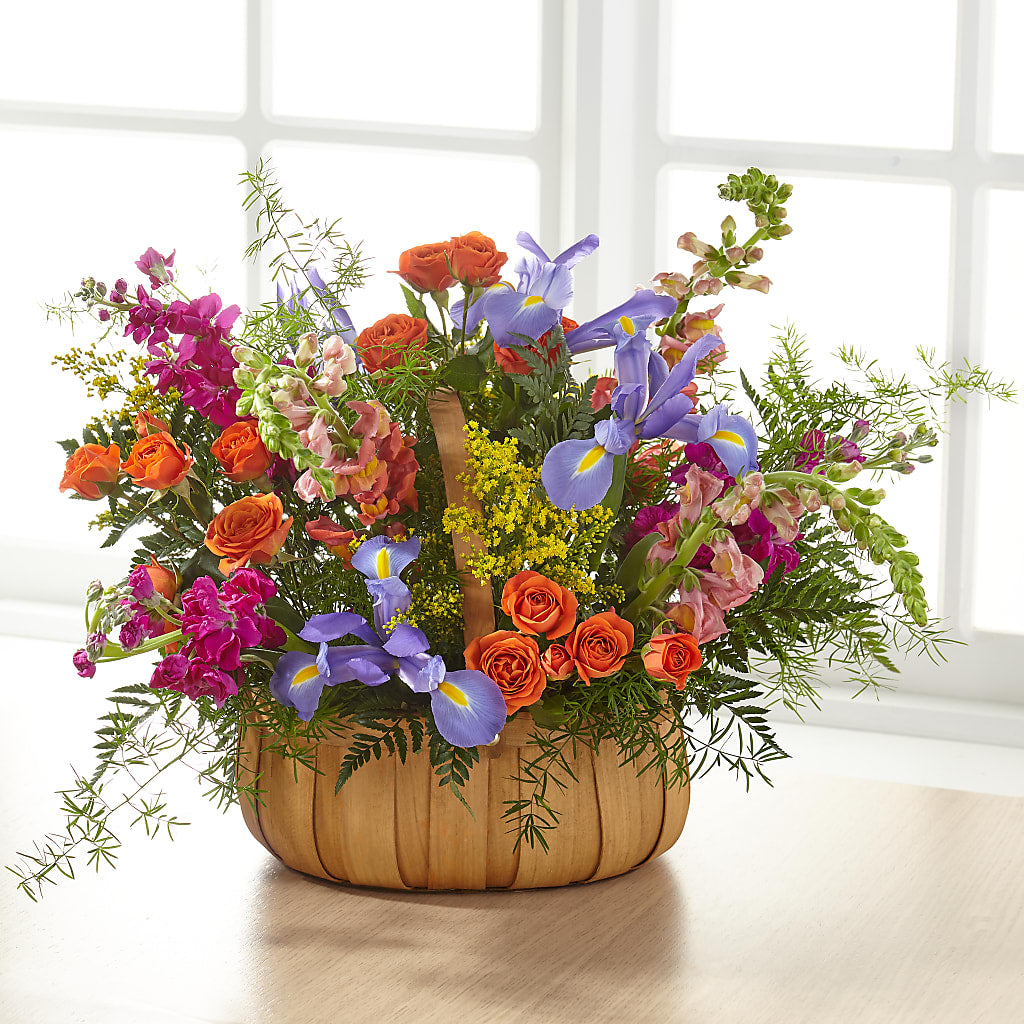 Garden of Life Basket – MELINDA MCCOY'S FLOWERS, Long Beach CA