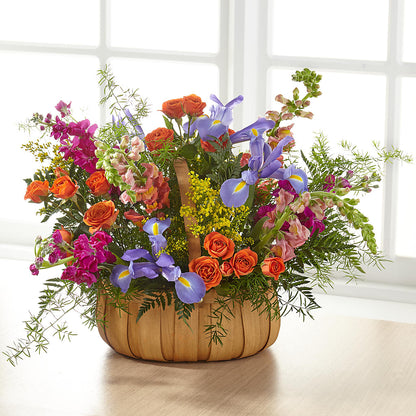 Garden of Life Basket – MELINDA MCCOY'S FLOWERS, Long Beach CA