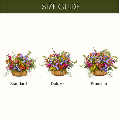 Garden of Life Basket – MELINDA MCCOY'S FLOWERS, Long Beach CA