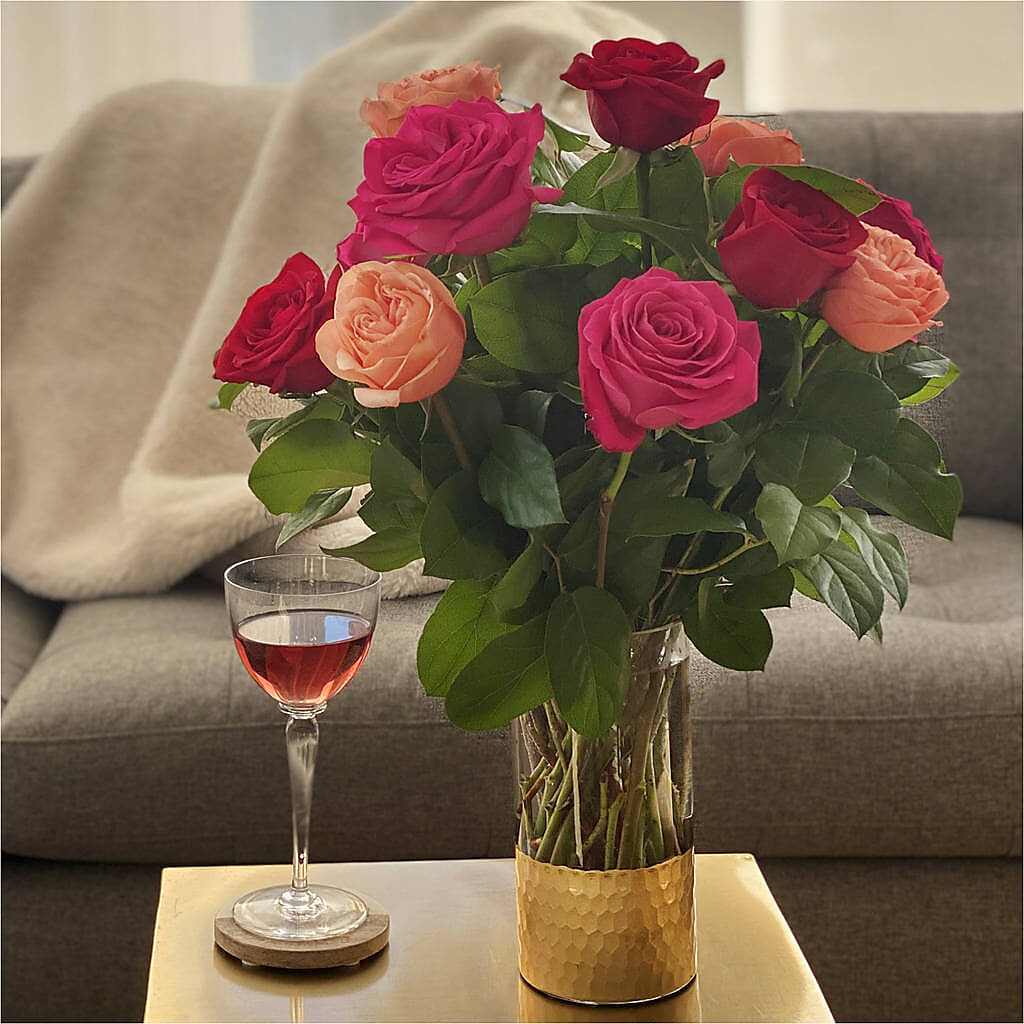 Ever After Rose Bouquet – MELINDA MCCOY'S FLOWERS, Long Beach CA