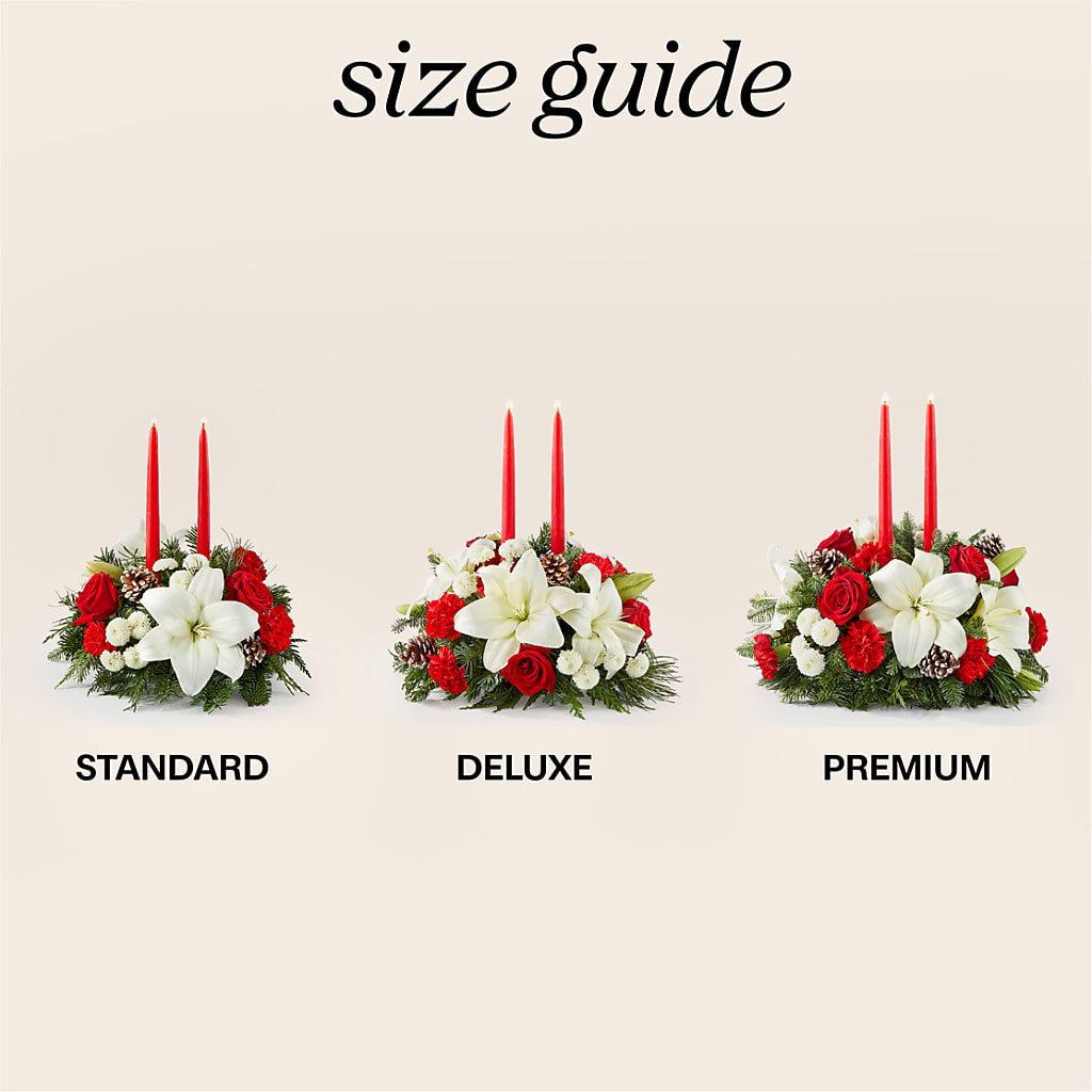 Seasonal Festivities Centerpiece – MELINDA MCCOY'S FLOWERS, Long Beach CA