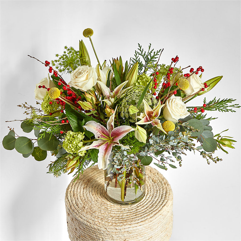 Berry & Bright Bouquet – MELINDA MCCOY'S FLOWERS, Long Beach CA