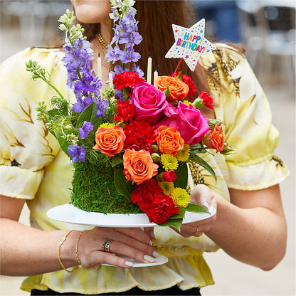 Best Year Yet Floral Cake – MELINDA MCCOY'S FLOWERS, Long Beach CA