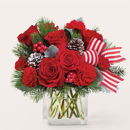 Baking Spirits Bright Bouquet – MELINDA MCCOY'S FLOWERS, Long Beach CA