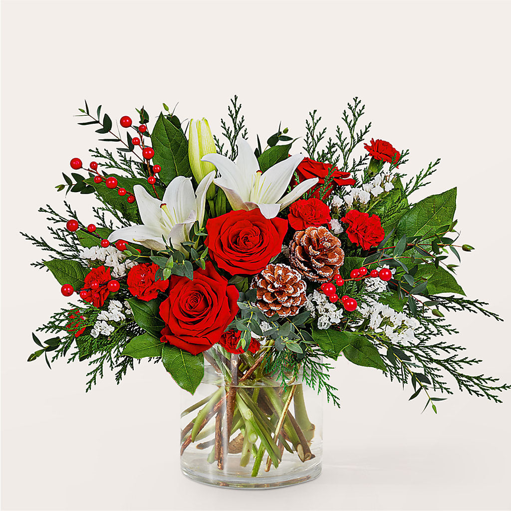 Best in Snow Bouquet – MELINDA MCCOY'S FLOWERS, Long Beach CA