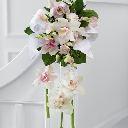 Perfect Entrance Pew Arrangement – MELINDA MCCOY'S FLOWERS, Long Beach CA
