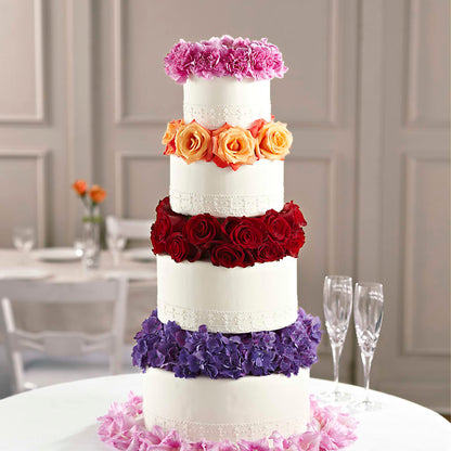Infinite Love Cake Décor – MELINDA MCCOY'S FLOWERS, Long Beach CA