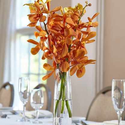 Orange Mokara Bud Vase – MELINDA MCCOY'S FLOWERS, Long Beach CA