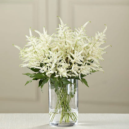 White Astilbe Bouquet – MELINDA MCCOY'S FLOWERS, Long Beach CA