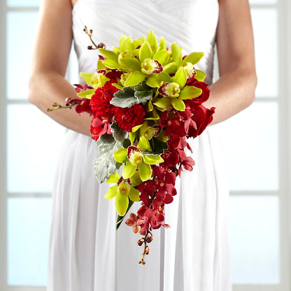 Elegant Orchid Bouquet – MELINDA MCCOY'S FLOWERS, Long Beach CA