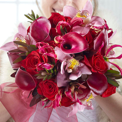 Heart of Hearts Bouquet – MELINDA MCCOY'S FLOWERS, Long Beach CA