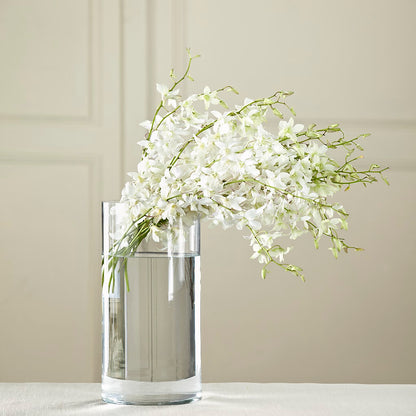 White Dendrobium Bouquet – MELINDA MCCOY'S FLOWERS, Long Beach CA